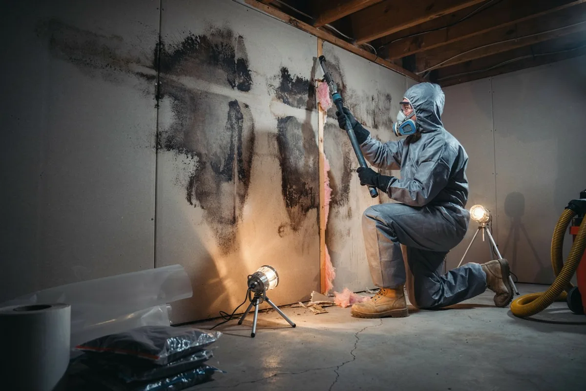 Black mold removal in Covington and Mandeville, LA