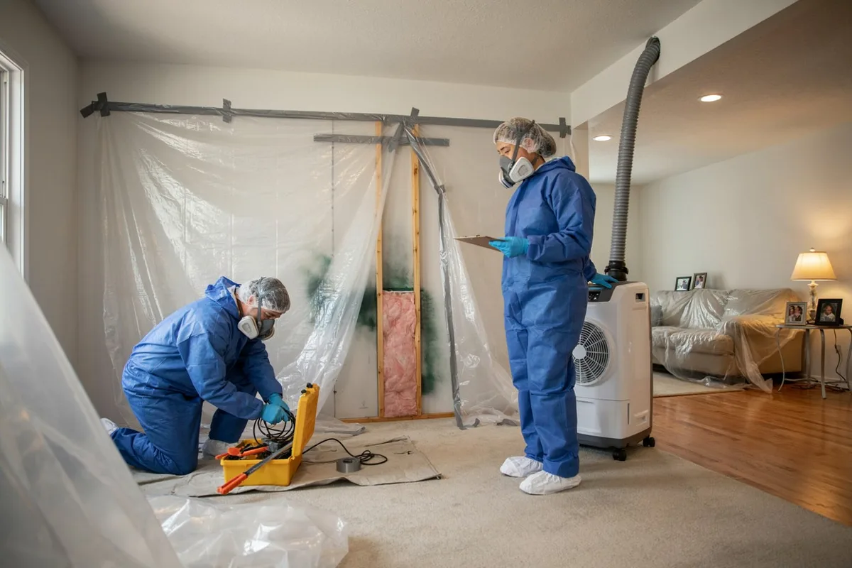 Mold removal in Covington and Mandeville, LA